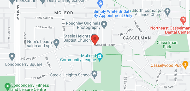 map of 59 MCLEOD PL NW